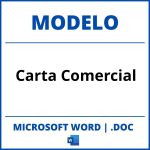 Modelo De Carta Comercial En Word